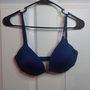 Venus Cobalt Blue Bikini Top Padded Push Up Underwire Size A Cup 32B 34A 36AA